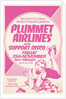 Plummet Airlines poster by Rokpool